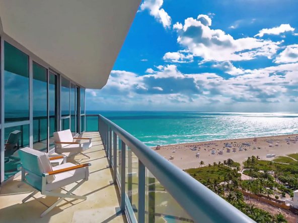 apartamento con vista al mar