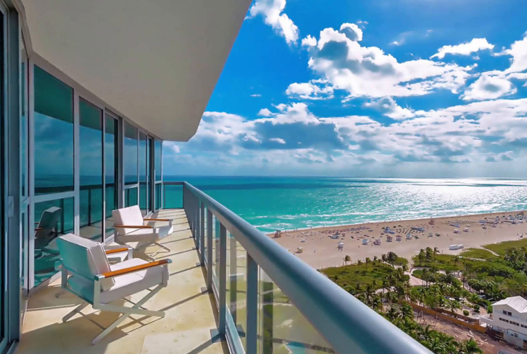 apartamento con vista al mar